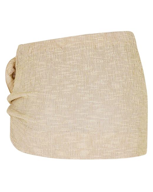Magda Butrym Natural Slimming Mini Skirt