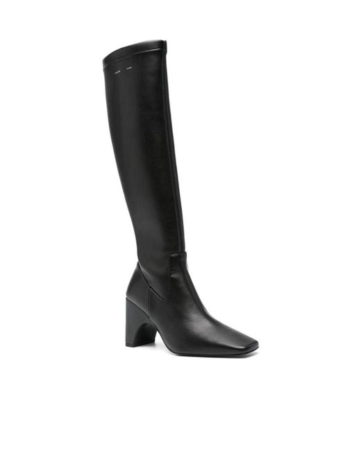 Coperni Black Square-Toed Boots