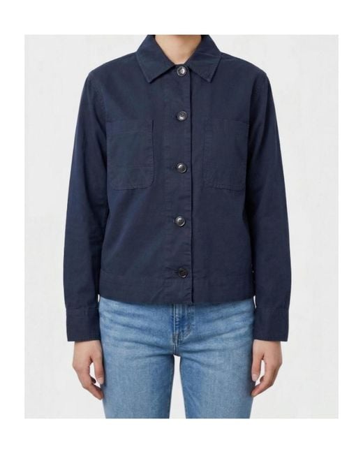 Woolrich Blue Patch Pocket Jacket