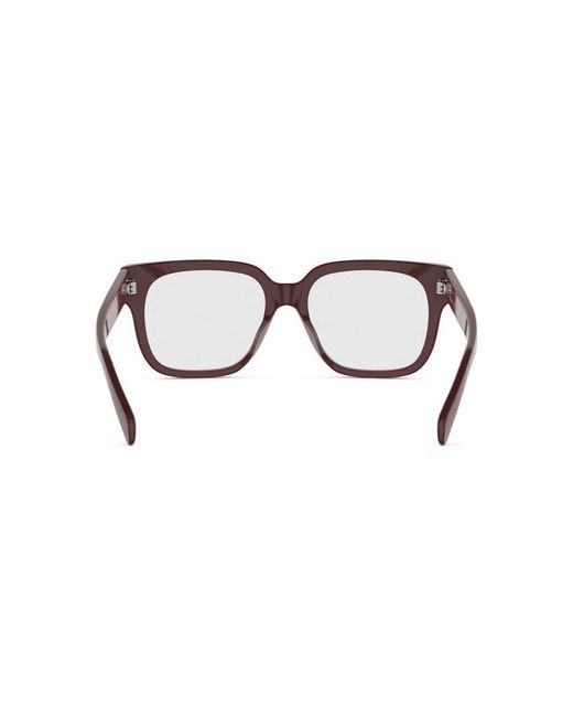 Céline White Full Frame Plain Mirror