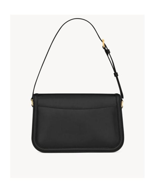 Saint Laurent Black Solferino Medium Shoulder Bag