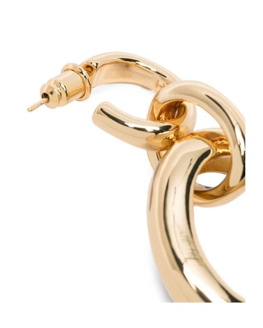 Joseph Metallic Link-Detail Earrings