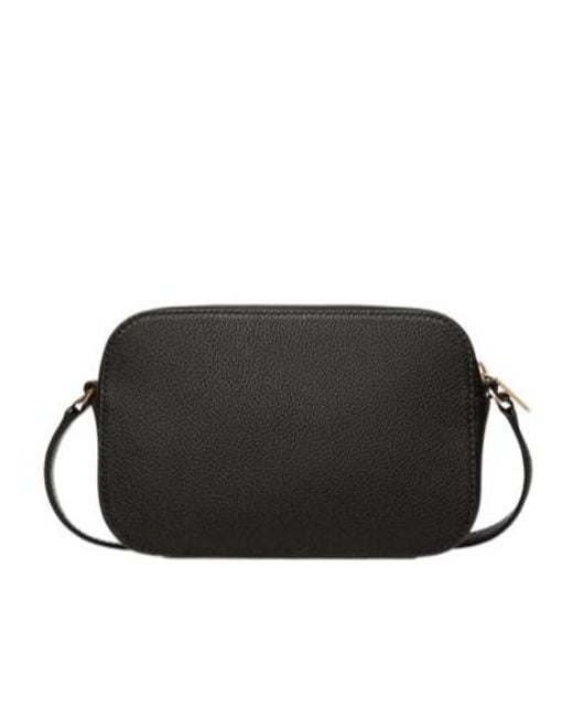 Bally Black Lock Me Small Crossbody Bag