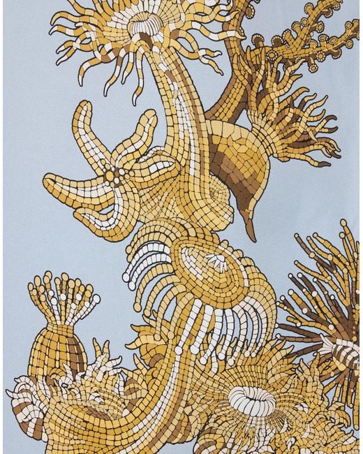 LaDoubleJ Blue Sorella Oceania-Print Dress
