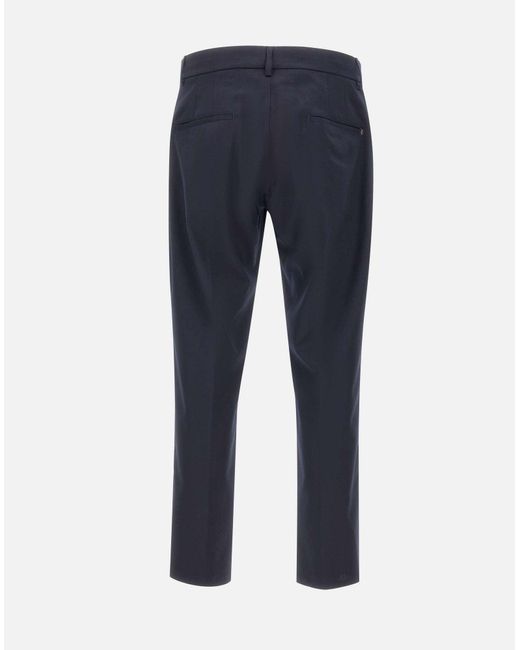 Dondup Blue Pablo Slim Pants for men