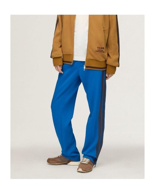 Y-3 Blue X Wales Bonner End Pants for men