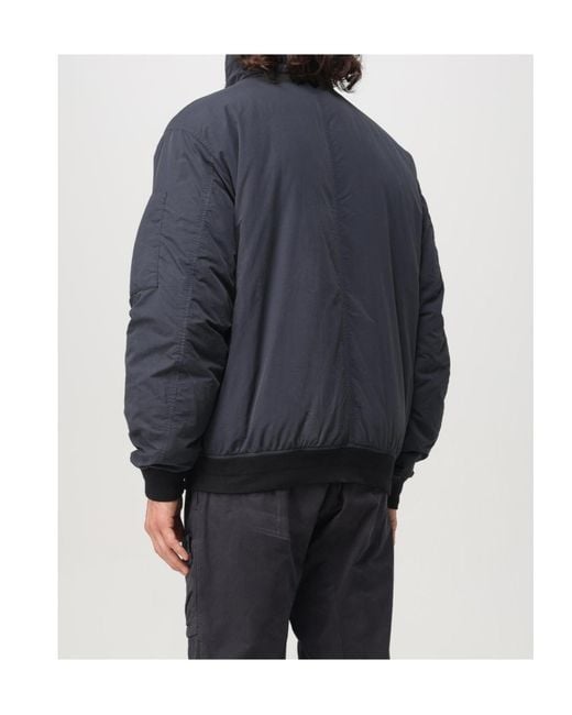 C P Company Blue Long-Sleeved Casual Jacket for men