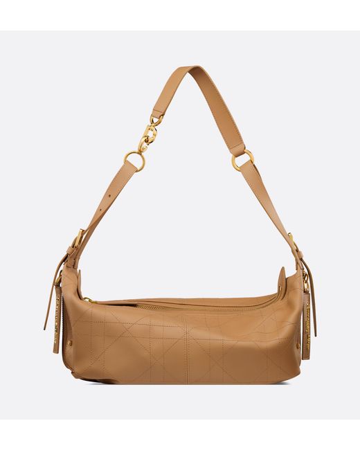 Dior White Medium D-Journey Bag