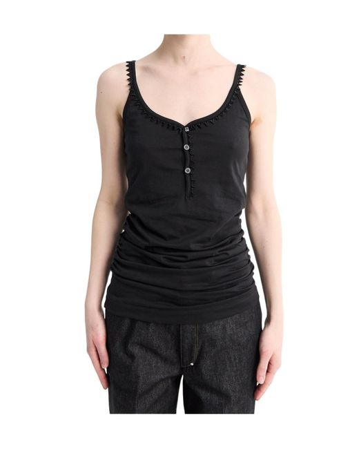 Jacquemus Black Le Debardeur Clavela Tank Top
