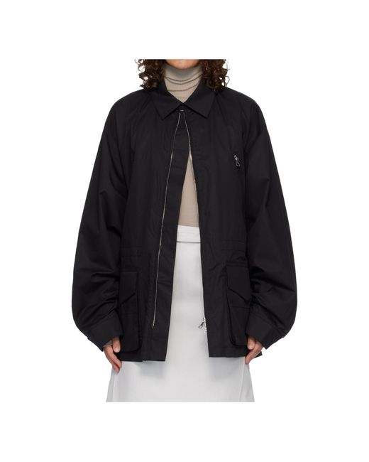Rier Black Collared Field Jacket for men