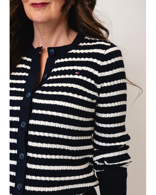 Tommy Hilfiger Blue Long-Sleeve Cardigan