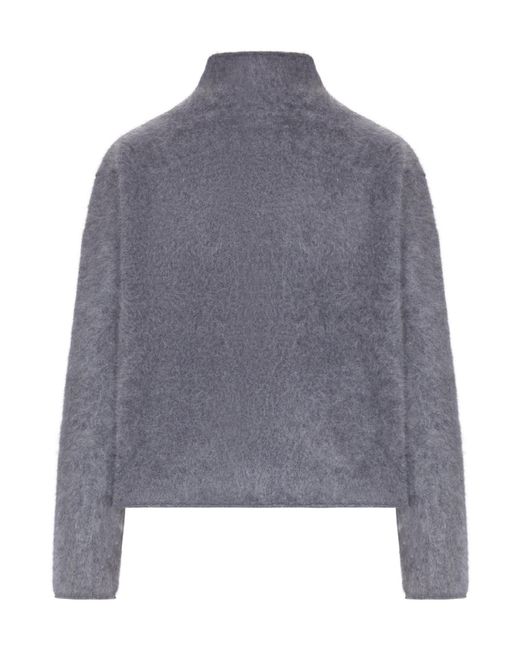 Lisa Yang Gray Cashmere Sweater