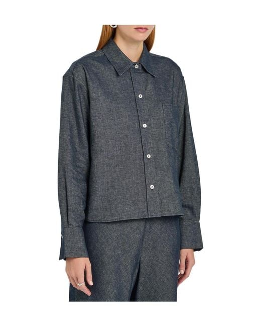 Vince Blue Chambray Shirt