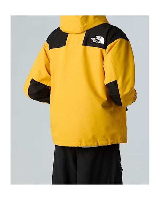 The North Face Yellow Dryvent Mono Mountain Jacket for men