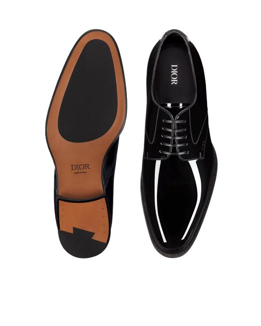Dior Black Timeless Derby Shoe for men