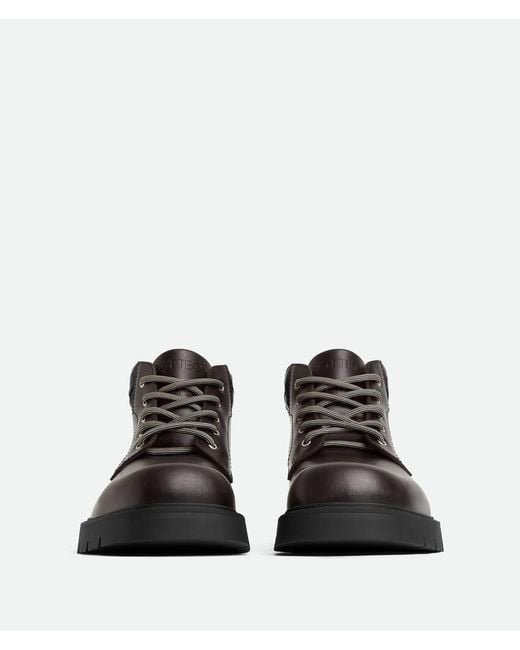 Bottega Veneta Black Haddock Cropped Boot for men