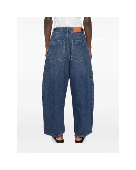 Studio Nicholson Blue Belt Loop Jeans