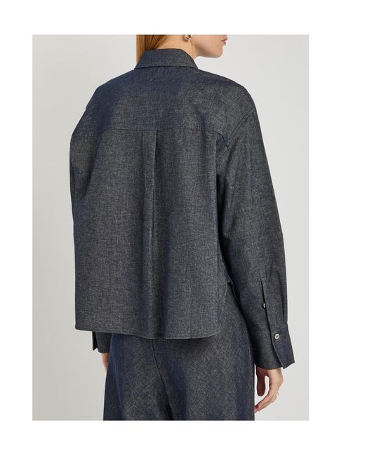 Vince Blue Chambray Shirt
