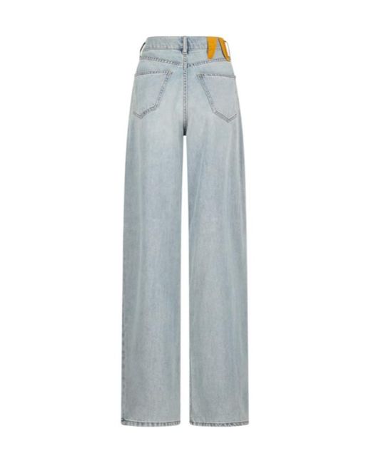 DARKPARK Blue Wide Leg Denim