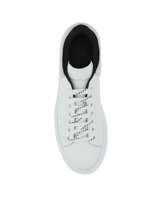 McQueen White Oversized Low-Top Sneakers