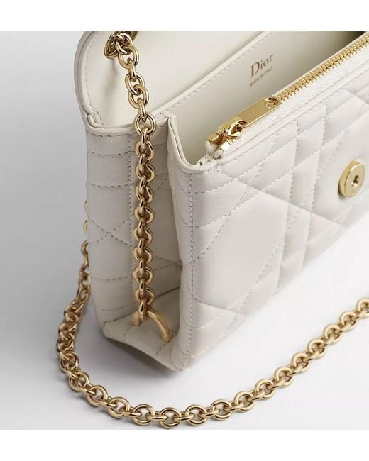 Dior Natural Mini Chain Shoulder Bag