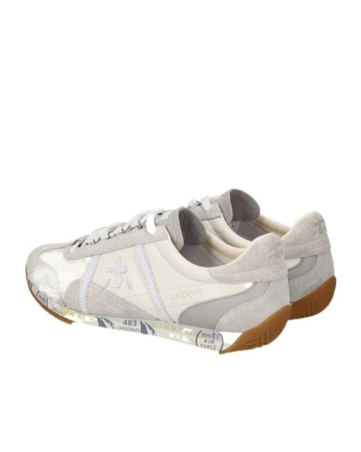 Premiata White Jackyx for men