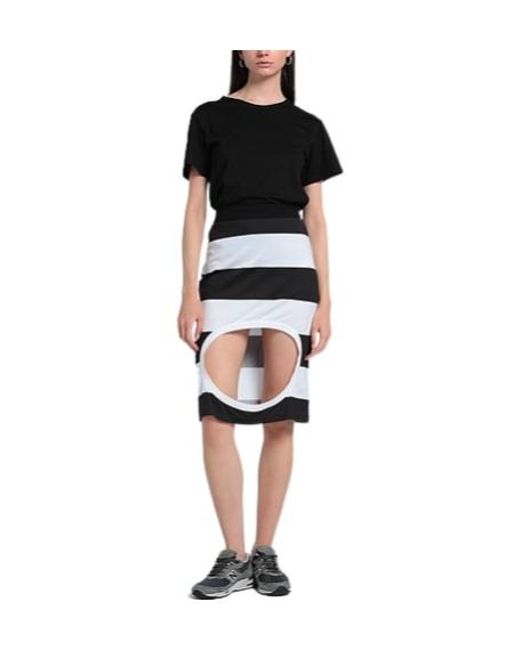Burberry Black Two-Color Knitted Dress