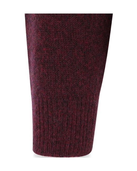 Roberto Collina Red High-Neck Long-Sleeve Sweater for men