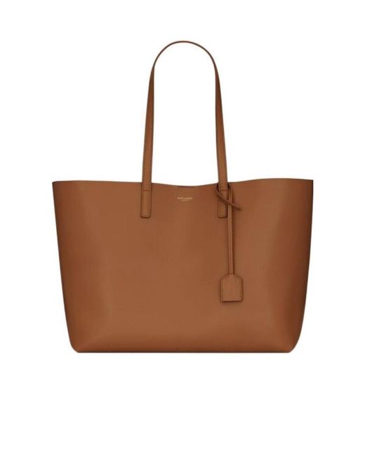 Saint Laurent Brown Shopping Bag E/W