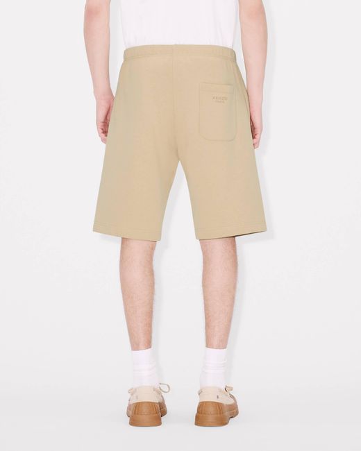 KENZO Natural Elephant Logo' Embroidered Short for men