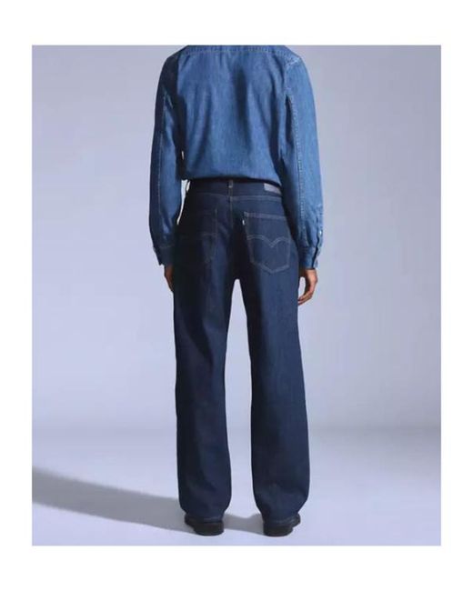 Levi's Blue Baggy Jeans for men