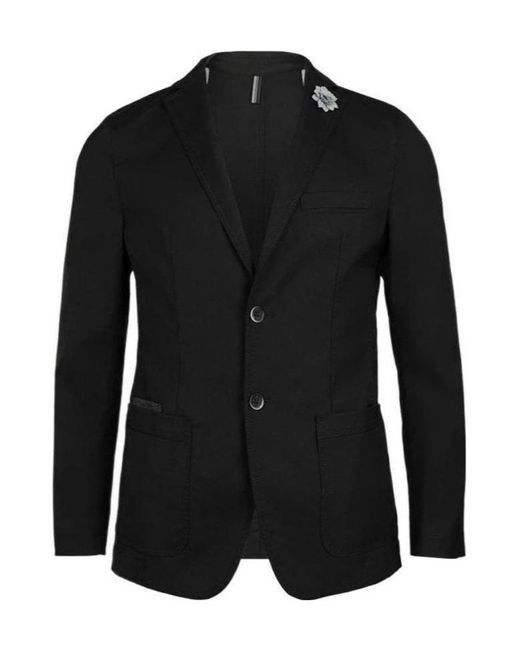 Boss Black Single-Breasted Suit Jacket for men