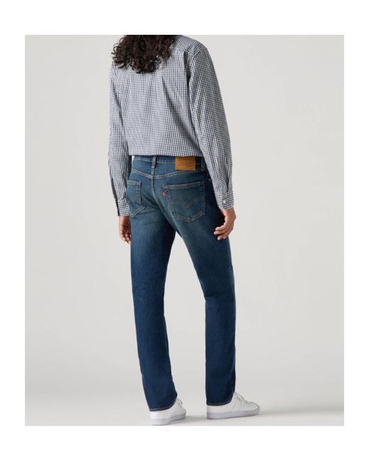 Levi's Blue 511 Logo Patch Slim-Fit Jeans for men