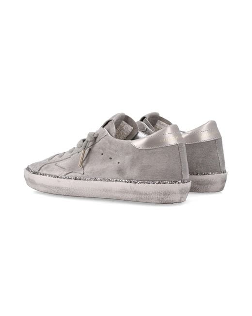 Golden Goose Deluxe Brand Gray Superstar Low-Top Sneakers
