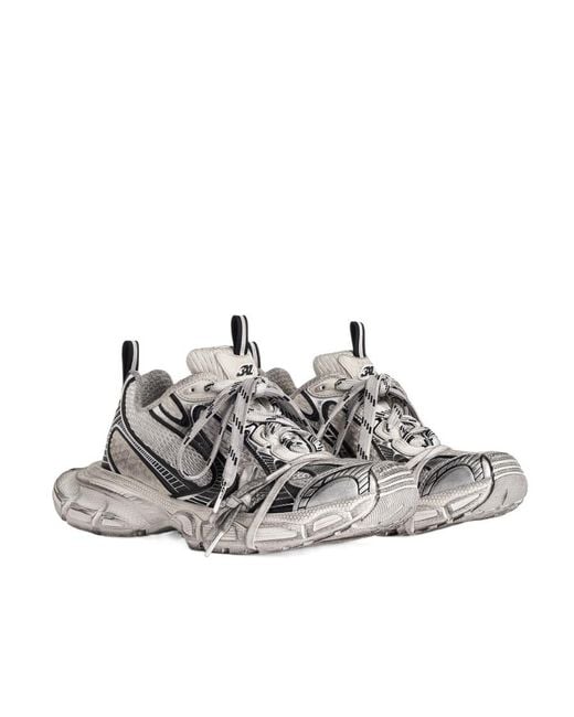 Balenciaga White 3Xl Low-Top Sneakers