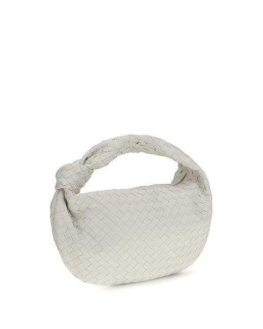 Bottega Veneta White Jodie Shoulder Bag