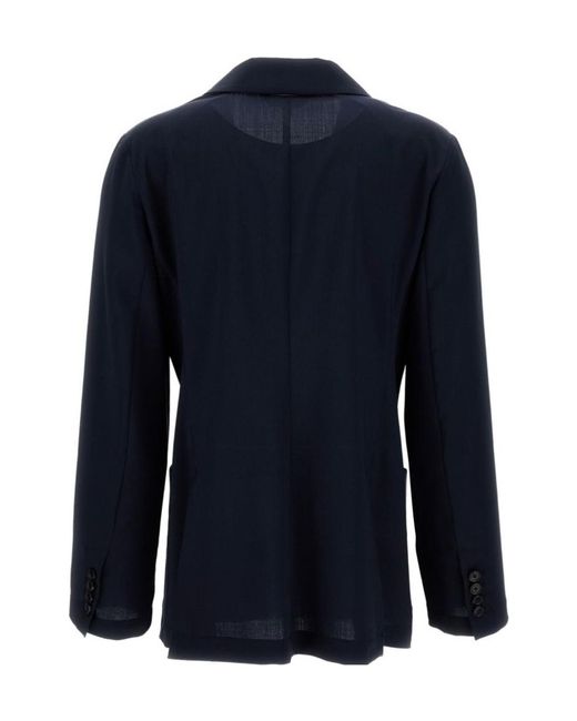 Barena Blue Double Breasted Blazer