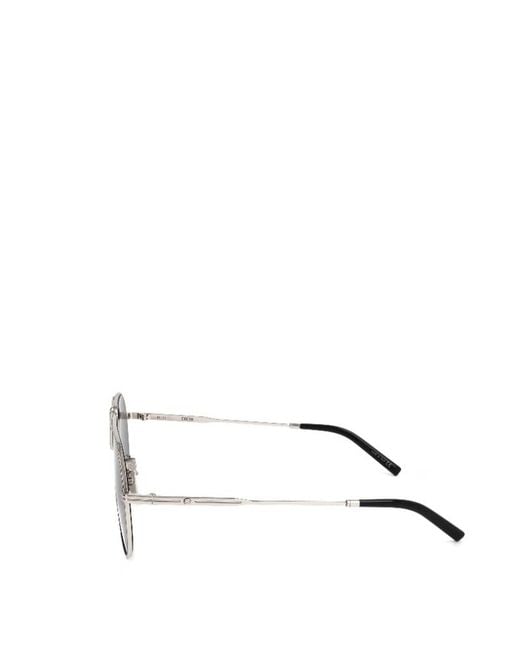 Dior White Aviator Sunglasses for men