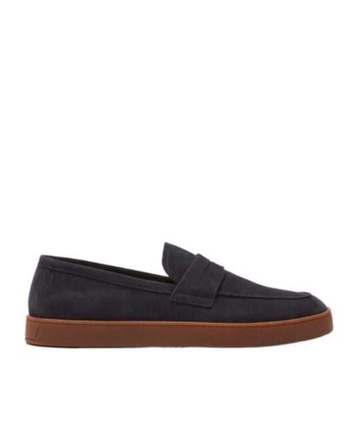 Scarosso Blue Carlos Loafers for men