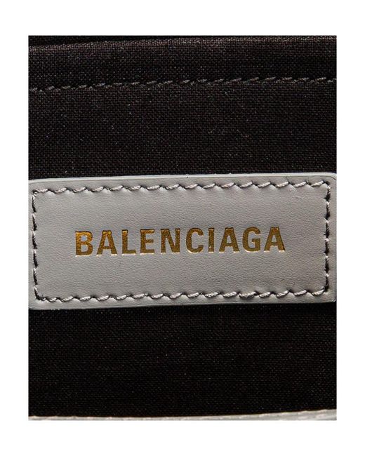 Balenciaga Gray Logo Shoulder Bag