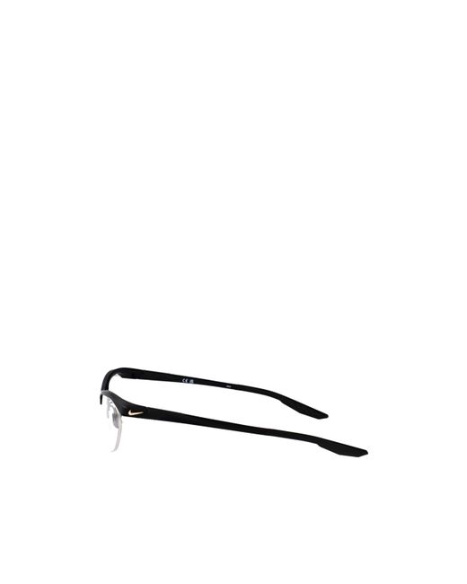 Nike White Geometric Frame Plain Mirror for men