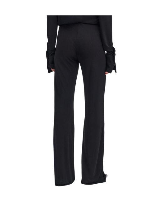 Filippa K Black Freja Crepe Trousers