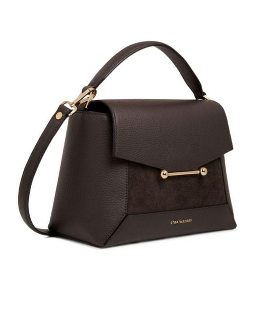 Strathberry Black Mosaic Bag