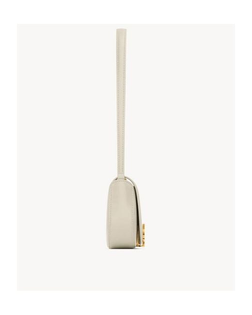 Saint Laurent White Mini Voltaire