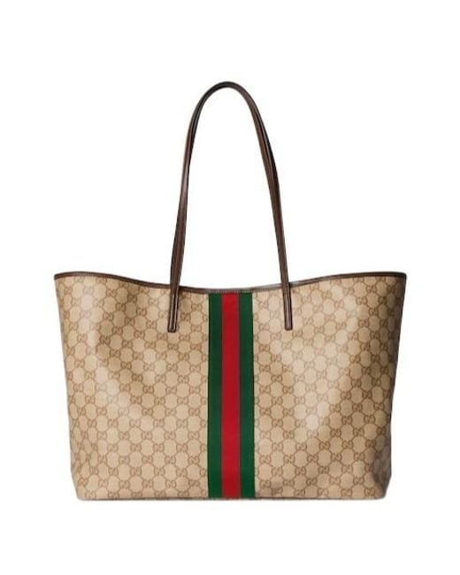 Gucci White Tribeca Large Tote Bag