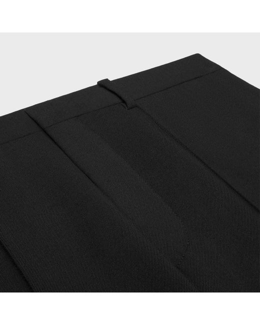 Céline Black Slim Trousers for men
