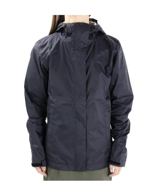 The North Face Blue Long-Sleeved Casual Jacket