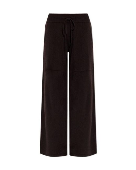 Lisa Yang Black Drawstring Pocket Trousers