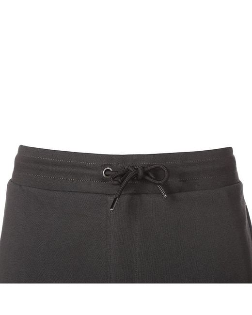 Emporio Armani Gray Logo Shorts for men