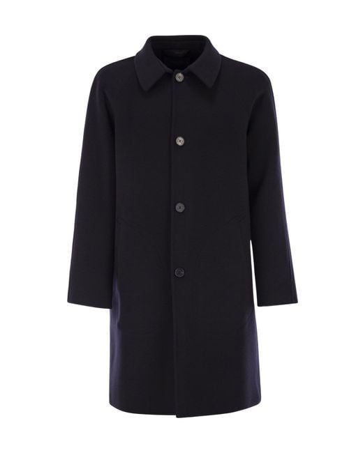 Paltò Blue Paltò Maurilio Raglan Wool Coat for men